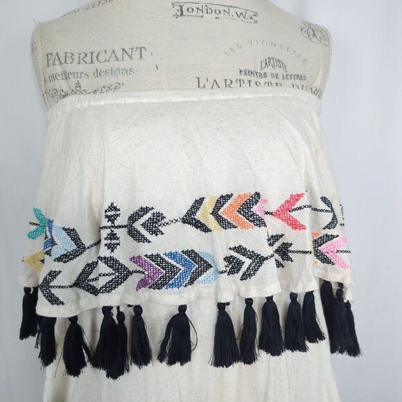 Judith March Dress Small Western White Festival - Picture 2 of 8